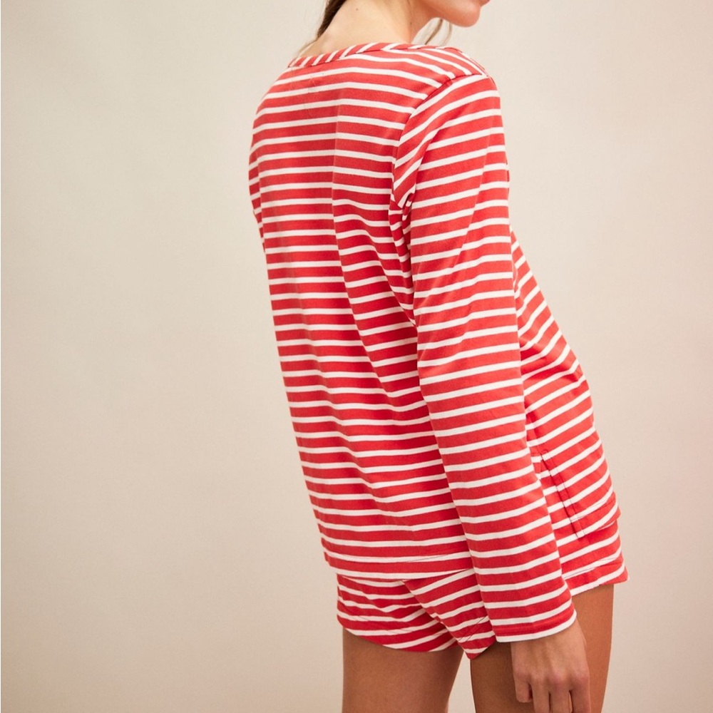 Free People Stripe Top - Picture 2 of 5